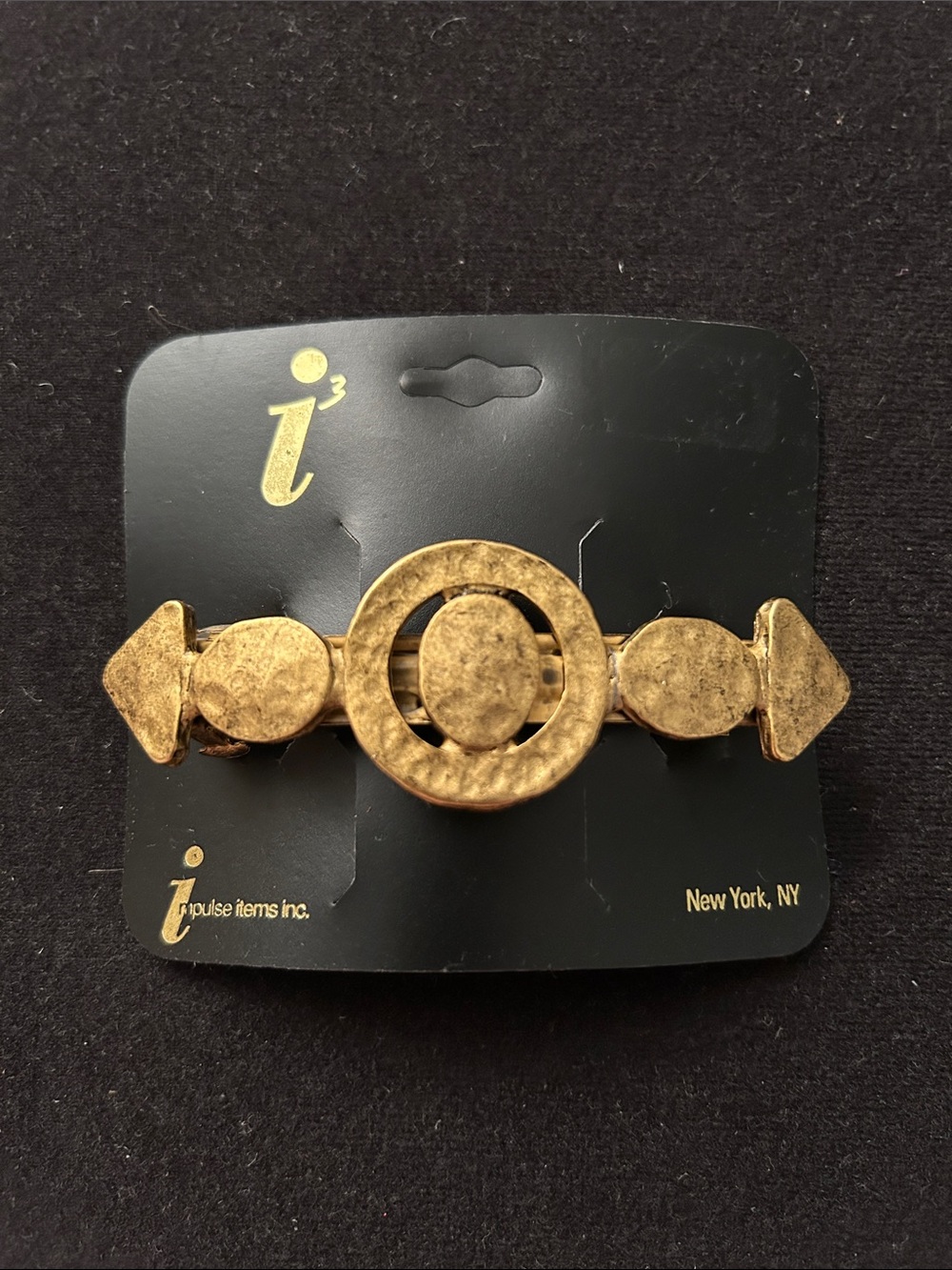New, Hair Barrette (2 Arrows Design)